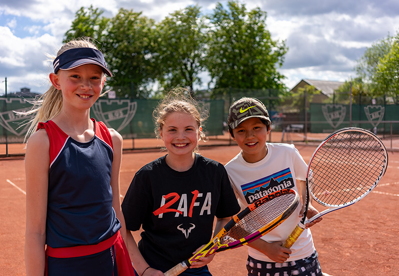 Tenniscamp for ungdommen