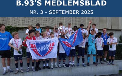 Årets tredje medlemsblad er klar fra trykpressen